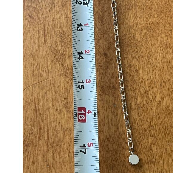 EUC Givenchy G Logo Mesh Rhinestone Choker Y2k 2000s Era Bridal Collar Silver - Picture 10 of 10